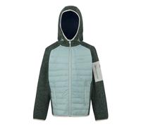 Children's Hybrid Hooded Jacket Regatta Newhill Vert 9/10 ans
