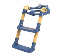 Children's Hygienic Seat Folding Bench | ASEEO Learning Height Adjustable Stable Structure Easy to Use Child Safety