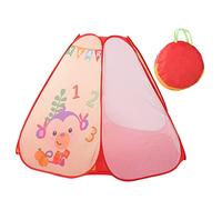 Children's Indoor Play Tent, Pop Up Theater Tent, Foldable Portable Kids Tent with Storage Bag for Indoor Outdoor Play, Made of Polyester and Steel Frame