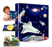 Children's Interactive 3D Pop-Up Books, An Interactive 3D Pop-Up Edition of the Classic Hardcover - Picture Animal StoryBook, Emotional Regulation Books Feelings Flip Book for Kids (08)