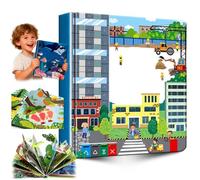 Children's Interactive 3D Pop-Up Books, An Interactive 3D Pop-Up Edition of the Classic Hardcover - Picture Animal StoryBook, Emotional Regulation Books Feelings Flip Book for Kids (02)