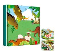 Children's Interactive 3D Pop-Up Books, Engage Children with Unique Pop-Up and Lift-The-Flap Elements, Funny Interactive Pop-Up Zoo Book, Educational & Engaging With Stunning Visuals (Dinosaurs)