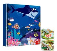 Children's Interactive 3D Pop-Up Books, Engage Children with Unique Pop-Up and Lift-The-Flap Elements, Funny Interactive Pop-Up Zoo Book, Educational & Engaging With Stunning Visuals (Ocean)