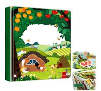 Children's Interactive 3D Pop-Up Books, Engage Children with Unique Pop-Up and Lift-The-Flap Elements, Funny Interactive Pop-Up Zoo Book, Educational & Engaging With Stunning Visuals (Farm)