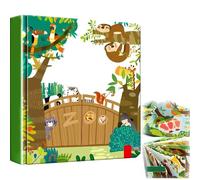 Children's Interactive 3D Pop-Up Books, Engage Children with Unique Pop-Up and Lift-The-Flap Elements, Funny Interactive Pop-Up Zoo Book, Educational & Engaging With Stunning Visuals (Animals)