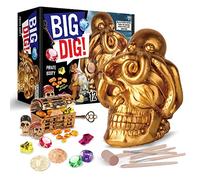 Children's Interactive Pirate Digging Educational Toy Portable Educational Archaeological Excavation Toys Dig Treasure Toy
