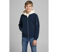 JACK & JONES Boys Jjerush Bomber Jr, Navy Blazer, 152 UK