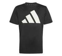 adidas Unisex Kids Train Essentials Big Logo T-Shirt, Black/White, 5-6 Years