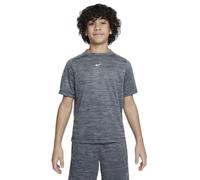 Nike Multi Older Kids' Dri-FIT Short-Sleeve Top - Black - Polyester M