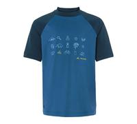 Vaude Solaro Iii Short Sleeve T-shirt Blue 110-116 cm Boys