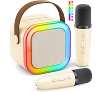 Children's Karaoke Microphone with Microphone for Children Karaoke Bluetooth Microphone with Voice Changing Effects