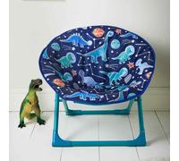 Childrens Kids Bedroom Foldable Dinostar Moon Chair Seat 54 x 47 x 46cm