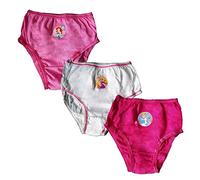 Childrens Kids Disney Princess Underwear Pants Knickers Briefs 3 Pack (7-8 Years)