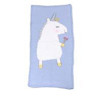 Children's Kids Knitted Blanket Cute Unicorn Newborn Blanket Baby Bedding Cover Bath Towels Beach Play Mat