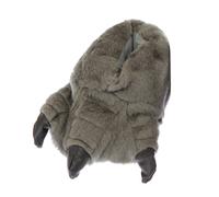 Childrens/Kids Monster Feet Design Indoor SlippersUK Shoe 11-12, EUR 30-31 Grey