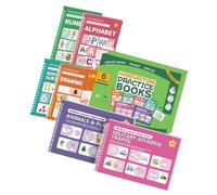 Childrens Kids Tracing Handwriting Workbook with Embossed Letter Guides for Pencils Control Training and Art Sketching Children Writing Practice Notebook