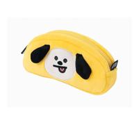 Grupo Erik School Pencil Case - BT21 Chimmy Kawaii Stationery | Cute Makeup Bag, Plush Pencil Case, Back to School Supplies, Office Stationery Supplies | Kawaii Gifts