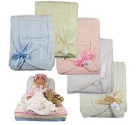 Children's Knitted Blanket Cuddle Blanket Baby Blanket