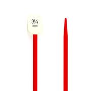 Children's Knitting Needles Whitecroft Essentials Short Knit Pins 18cm x 4 Sizes (Red, 3.25mm)