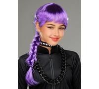 Childrens Kpop Hunters Style Purple Plaited Rumi Wig