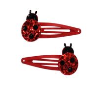 Children's Ladybird Glitter Hair Clips (set Of 2)