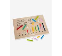 Children's learning box: counting sticks with EDUCATE numbers SMALL FOOT® wood multicoloured