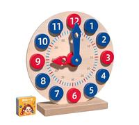 Children's learning clock - Training material timekeeping Understanding analog display, support digital thinking, practical exercise available | Ideal for homeschooling, school lessons, learning