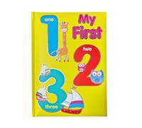 Childrens Learning Padded Hardback Book Baby Toddler My First 123 for Kids - 9199