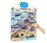 Children's Learning Poster, Fun Interactive Learning Toys with Sound, Primary School Classroom Poster, for Holiday, Birthday, Home, Living Room, Indoor, Outdoor, Classroom, School, Family Room