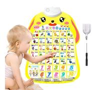 Children's Learning Wall Table, Kindergarten Learning Graphs For Wall | Electronic Number Of Walls | Poster Of Fruit Vegetable Alphabet With Sound For Garç