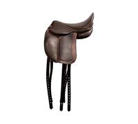 Children's leather dressage saddle Edix Saddles Tudor