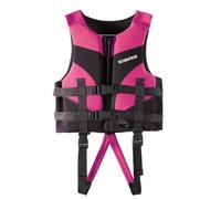 Children's Life Jacket Water Ski 1-9 Years Swimming Jacket for Toddlers with Adjustable Safety Straps Buoyancy Bodies Leg Strap Long Zip Sportsman Girls Boys Kids
