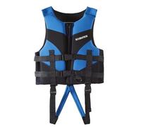 Children's Life Jacket Water Ski 1-9 Years Swimming Jacket for Toddlers with Adjustable Safety Straps Buoyancy Bodies Leg Strap Long Zip Sportsman Girls Boys Kids