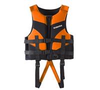 Children's Life Jacket Water Ski 1-9 Years Swimming Jacket for Toddlers with Adjustable Safety Straps Buoyancy Bodies Leg Strap Long Zip Sportsman Girls Boys Kids