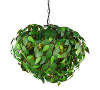 Childrens Light Black Leavy Matt Green Leaves Dia.700mm Trio R10464015