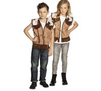 Children's light brown western jacket