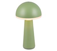 Childrens Light Green Fungo LED Table IP54 Pistachio CCT Rechargable Portable