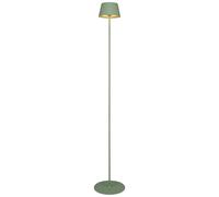 Childrens Light Green Suarez LED Floor IP44 Pistachio Rechargable Portable Trio