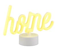 Reality Leuchten LED table lamp Casa, yellow, width 24 cm, plastic