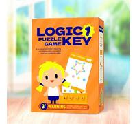 Children's Logic Key Toys, Flash Cards for Toddlers, Logic Key Toy for Kids, Toddler Learning Toys, Logic Game Montessori Toys, For Toddler 3-6, Boost Logical Thinking