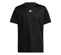 adidas Unisex Kids Train Essentials Logo Regular Fit T-Shirt Junior, Black/White, 11-12 Years