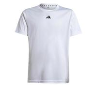 adidas Junior Boys Train Essentials T-Shirt - White, White/Black, Size 15-16 Years White/Black