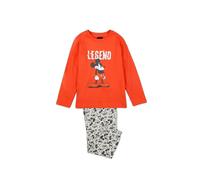 Children's long sleeve pyjamas Disney Mickey Legend Orange 8 ans