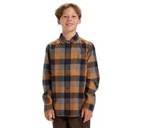 Children's long-sleeved shirt Quiksilver Motherfly Plaid Orange 12 ans