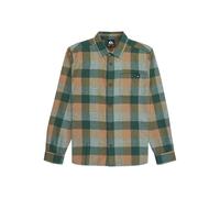 Quiksilver Motherfly Plaid Long Sleeve Shirt Green 16 Years Boy