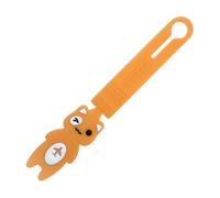 Children's Luggage Tag - Cute Cat Connoisseur Strap for Durable Suitcase Name Keychain, Colourful Luggage Markers, Lightweight Adjustable Strap, Fun Animal Design, Simple