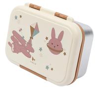 Children's lunch box Fabelab Bunny Air Plane Blanc TU