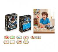 Children's Magic Set -90+ Magic Tricks -My First Magic Trick Kit with Wand and Instructions for Pretend Play Toys for 6,-12 Years Old Boys and Girls Gifts-B