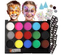 Children's Make-Up Set, 15 Colours, Children's Make-Up, Carnival Make-Up, Carnival Make-Up, Carnival Make-Up, Carnival Make-Up, Theatre Make-Up
