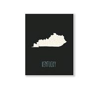 Children's Map of United States Home State (Kentucky)